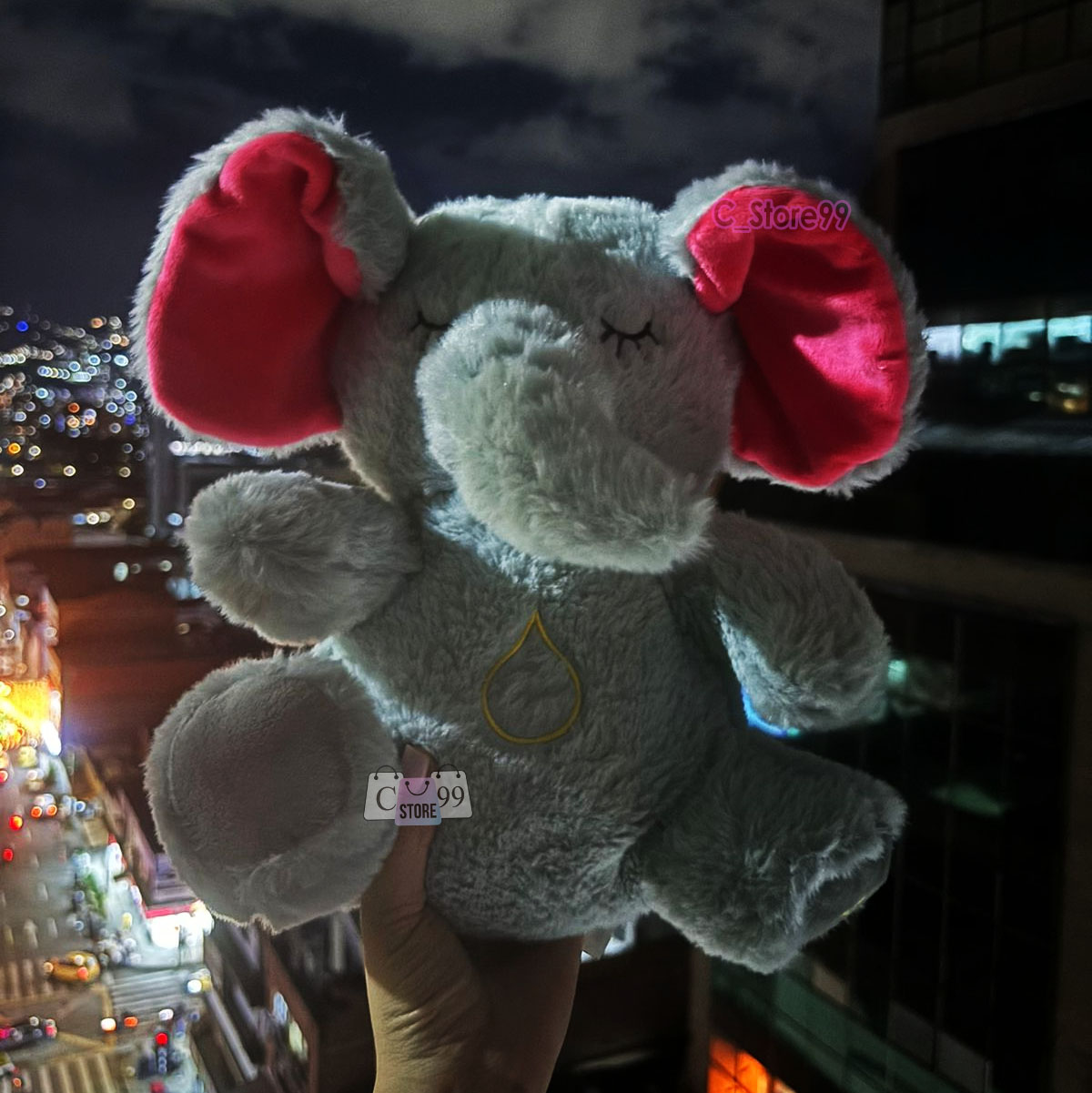 Elefante Peluche De Apego Anti Estrés